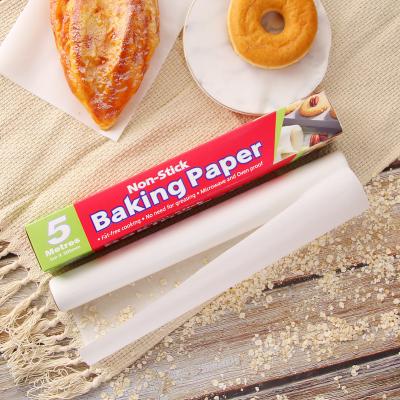 China Factory Cheap Price Greaseproof Custom Design Grease Resistant Hamburger Wrapping Paper Nonstick Oil Baking Sheet Paper for sale