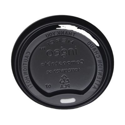 China Non Spill Wholesale Disposable Multicolor Leakproof Tea Iced Plastic Milk Drink Cover Coffee Cup Lid for sale