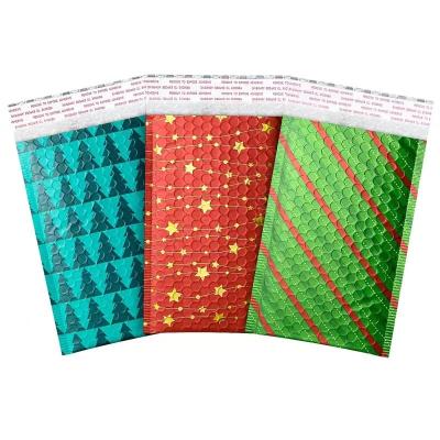 China shoes & Wholesale Custom Ads Manufacturer Thick Padded Envelopes Bubble Wrap Paper Tote Bags Christmas Polymailer Messenger for sale