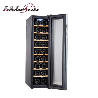 China BCW-49 Responsive Touch Screen Stand Up Narrow Undercounter Wine Cooler for sale