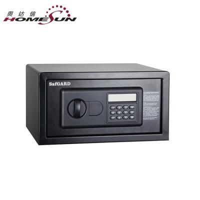 China Semi-automatic electronic LED display safe, cash keeper for sale