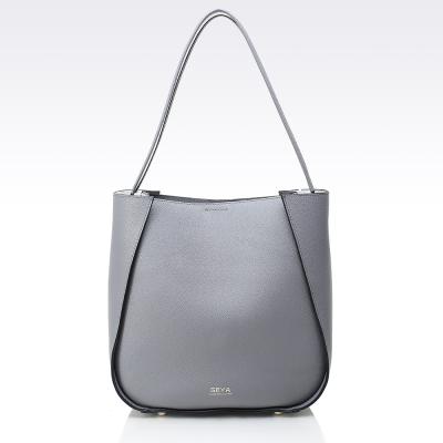 China 2020 New Fashion Jelly Handbag Polyester Women Genuine Leather Shoulder Bag for sale