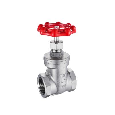 China HOT Stainless Steel 304 or Factory General Supply SS Sale 316 Threaded Manual Gate Valve for sale