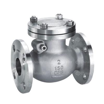 China Factory direct sales API 2022 ANSI General Custom Stainless Steel Swing Check Valve for sale