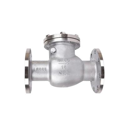 China Wholesale General 2022 OEM Stainless Steel Flange Water Oil Gas Swing Check Valve for sale