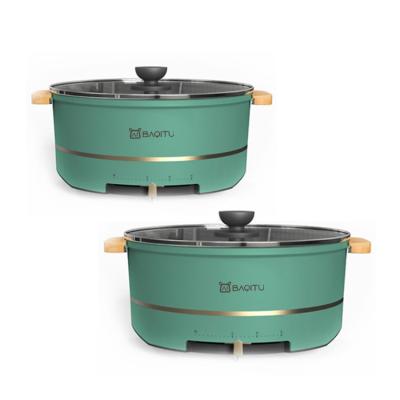 China Versatile Multifunctional Dormitory Pan Electric Hot Pot Frying Electric Cooker Electric for sale