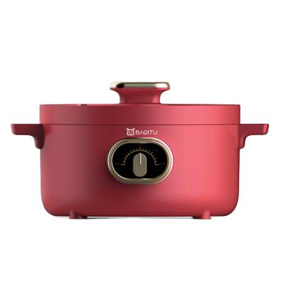 China Flexible Multifunctional Automatic Electric Hot Pot Cooker Dormitory Noodle Electric Boiling Pot for sale