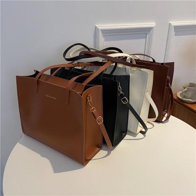 China Vintage Fashion Women's PU Shoulder Handbag Women Purses and Leather Handbags Ladies for sale