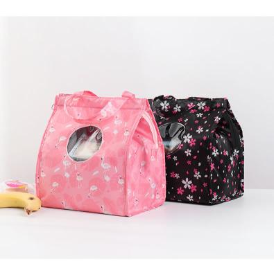 China Eco Friendly Custom Waterproof Insulated Lunch Cooler Bag Foldable Insulated Lunch Bag for sale