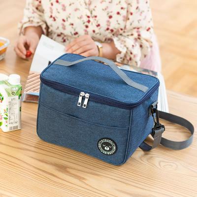 China New Fashion Oxford Cloth Portable Multicolor Lunch Bag Insulated Thermal Picnic Cooler Bag for sale