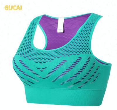 China Gucai Antibacterial Seamless Hot News Girls Sports Strapless Bra for sale