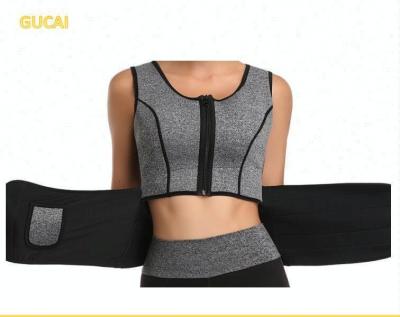 China Running/Sport/Walking Neoprene Sauna Sweat Vest, Waist Trainer Slimming Vest For Women Weight Loss With Adjustable Waist Shaper Belt for sale