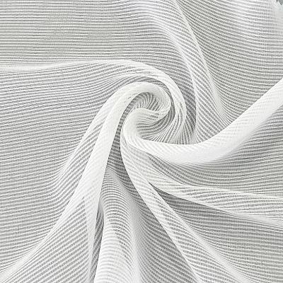 China 100% Polyester Lightweight Chiffon Fabric 30D Satin Stripe Chiffon Fabric 30D*30D for sale