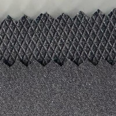 China Diamond Shaped Super Stretch Fabric 160GSM 75D Polyester Spandex Jacquard Fabric for sale