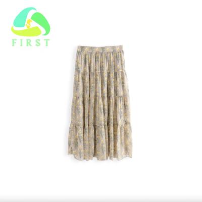 China Popular fashion ladies woolen skirt second-hand clothes in Korea for sale