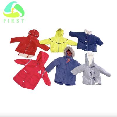 China Second Hand Clean Clothing 90% Pakistan International Kids Winter Clothing Used for sale