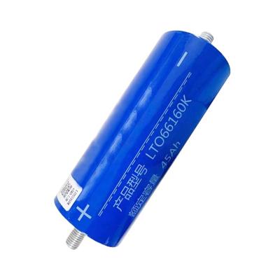 China Professional long cycle life lithium titanate battery yinlong lto battery 45ah 2.3v 66160 China supplier for sale