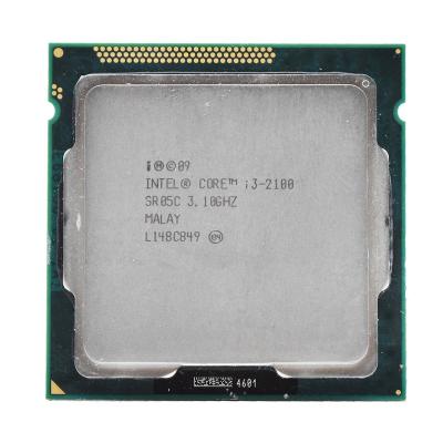 China Desktop Wholesale Original i3-2100 Used i3-2100 State Lightly Used Core For Desktop CPU Processor for sale