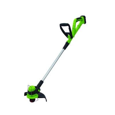 China Logo Anti-Slip Electric Grass Trimmer Brush Cutter Power Handheld Cordless Trimmer Custom Logo Garden Tools Lithium Battery for sale