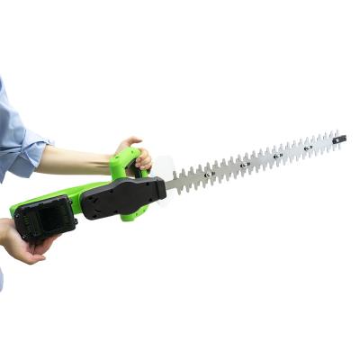 China Garden Tool Hedge Trimmer Brush Cutter Electric Laser Cutting Hedge Trimmer With 510mm Blade Electric Trimmer Purners for sale