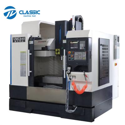 China Metal Machining Taiwan Brand CNC Vertical Metal Mini Machining Center VMC640 Mini Milling Machine for sale