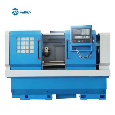 China Building Material Shops New Type Flat Bed Metal Work CNC Machine CK6136 Shandong Turn Machinery with Low Price for sale