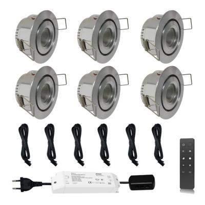 China Modern Free Dropshipping Modern Design 3W/1W Cut Hole 42mm Led Downlights Set for sale