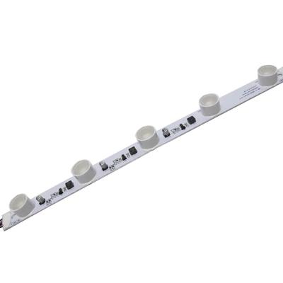 China LANDSCAPE Runway Edge Marking 24v High Power RGB Aluminum Lighting Led Strip With Lens for sale