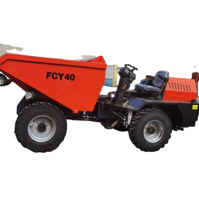 China FCY40 Full Hydraulic 4 Ton Small Use Mining Truck Underground Dumper With 1.6 CBM For Sale 4 - 6L for sale