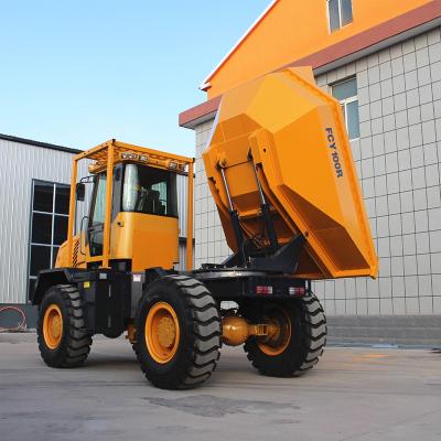 China Construction worksÂ   FCY100 10ton 4x4 CE Standard Articulated Dump Truck For Mine for sale