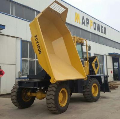 China China 10Ton FCY100 RC 4X4 Mini Bridge Construction Diesel Dump Truck For Sale for sale