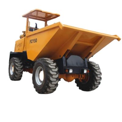 China Building Material Shops Latest Design MAP FCY50 New Hydraulic Diesel Mining Dumper 5 Ton Mini Dumper for sale