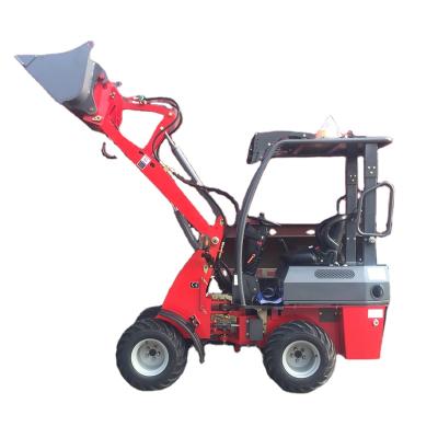 China Building Material Shops Automatic Chinese Loader 600kg Mini Wheel Loader Chinese With CE for sale