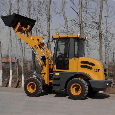 China Machinery Repair Shops 1.2ton Wheel Loader, Wheel Loader With Joystick Control, Loader With Quick Hitch for sale