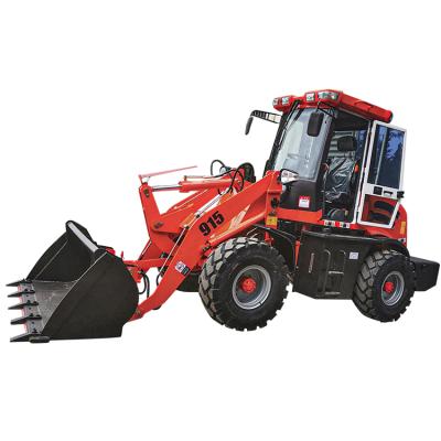 China Mini 1.5ton Machinery Repair Shops Land Construction Machinery Front End Moving Wheel Loader With Wider Tires for sale