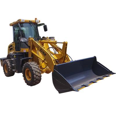 China CE Certificate ZL16 Mini Front Wheel Loader , Hydraulic Excavator Loader To 1600kg Payload for sale