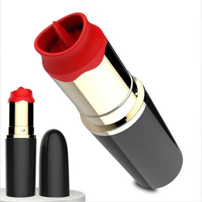 China Mini Lipstick vibrator Female Masturbator 2023 Rechargeable Secret Rose Vibrators for Women with 10 Vibrating Modes Licking Stimulation Vibrating Toys for Woman Pleasure for sale