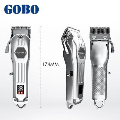 China Newest Professional Electric Cordless Rechargeable Hair Trimmer Professional Outdoor Model GB-9518 Remover Trimmer for sale