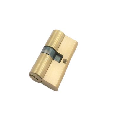 China (Zinc alloy material available at lower price) 60mm Double Open Door Lock Brass Cylinder With Euro Smart Rim Lock Brass Cylinder Profile Master Cylinder for sale