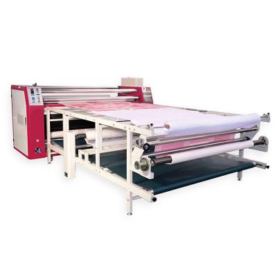 China Garment Stores Fuel Oil Machine Logo Roller Heat Transfer Heating Heat Press Machine For Sale for sale