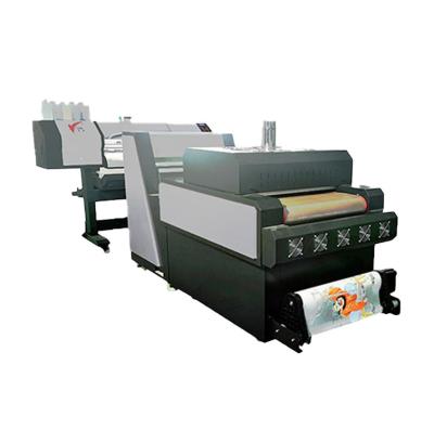 China Garment Shops Roll To Roll PET White Film Transfer Printable Digital Toner Inkjet Printer With White Ink for sale