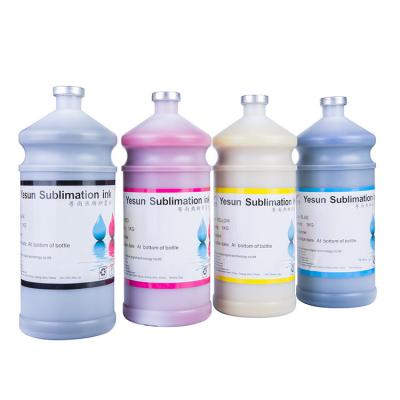 China Bright And Water Stability Low Price Dye Sublimation Digital Heat Ink For Inkjet Printer for sale