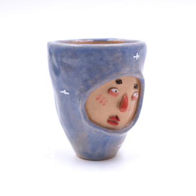 China Viable Handmade Creative Porcelain Turkish Coffee Espresso Kids Hand Painted Cups for sale