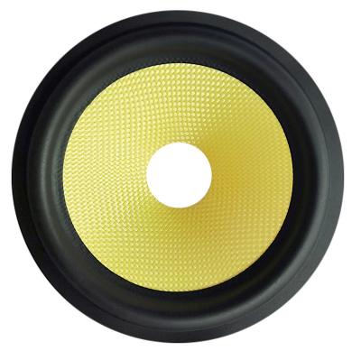 China Factory Supply 6.5 Inch 25 Inch HIGH FIDELITY Direct Core Yellow Bulletproof Fiber Cone For Speaker for sale