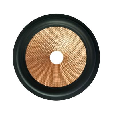 China High Quality 6.5 Inch HIGH FIDELITY Speaker Parts Brown Fiberglass Cone Speaker Fiberglass Cone for sale