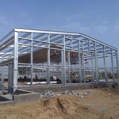 China Galvanized Frame Surface Steel Clad Building For Construction Earthquake Resistant for sale