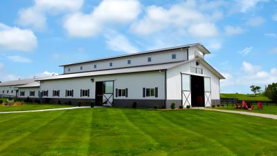 China High Performance  Steel Agricultural Storage Buildings Low Maintenance for sale