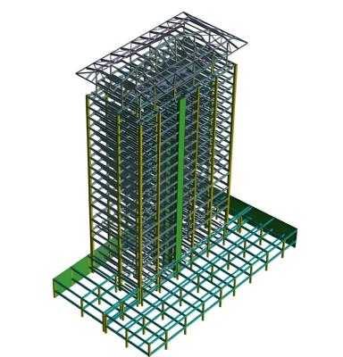 China Flexible Lightweight Construction Multi Storey Prefabricated Structures OEM for sale