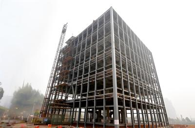 China Multi-Story Office Steel Structure Building Quick And Easy Installation for sale