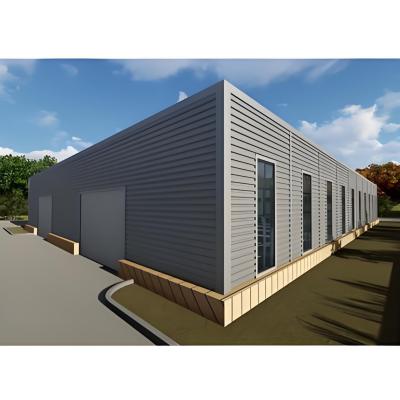 China Highly Sustainable Prefab Steel Warehouse Buildings Energy Efficient for sale